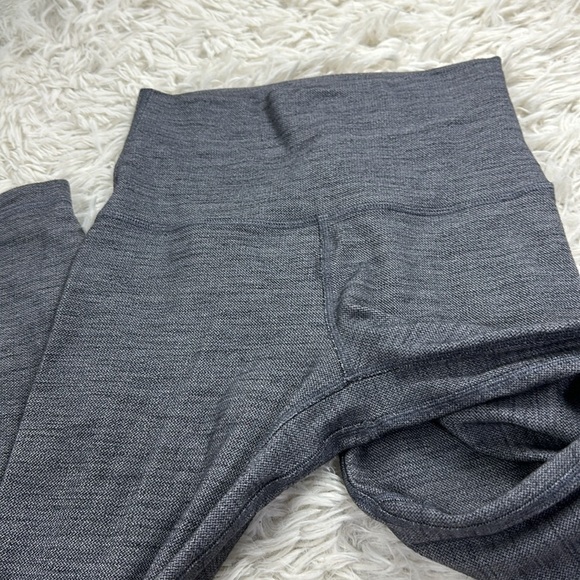 Lululemon Align Pant II 25" Mini Heathered Herringbone Heathered Black White / B - Picture 2 of 5
